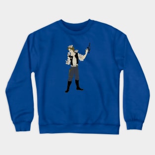 Space Pilot with Sass Mouth Crewneck Sweatshirt